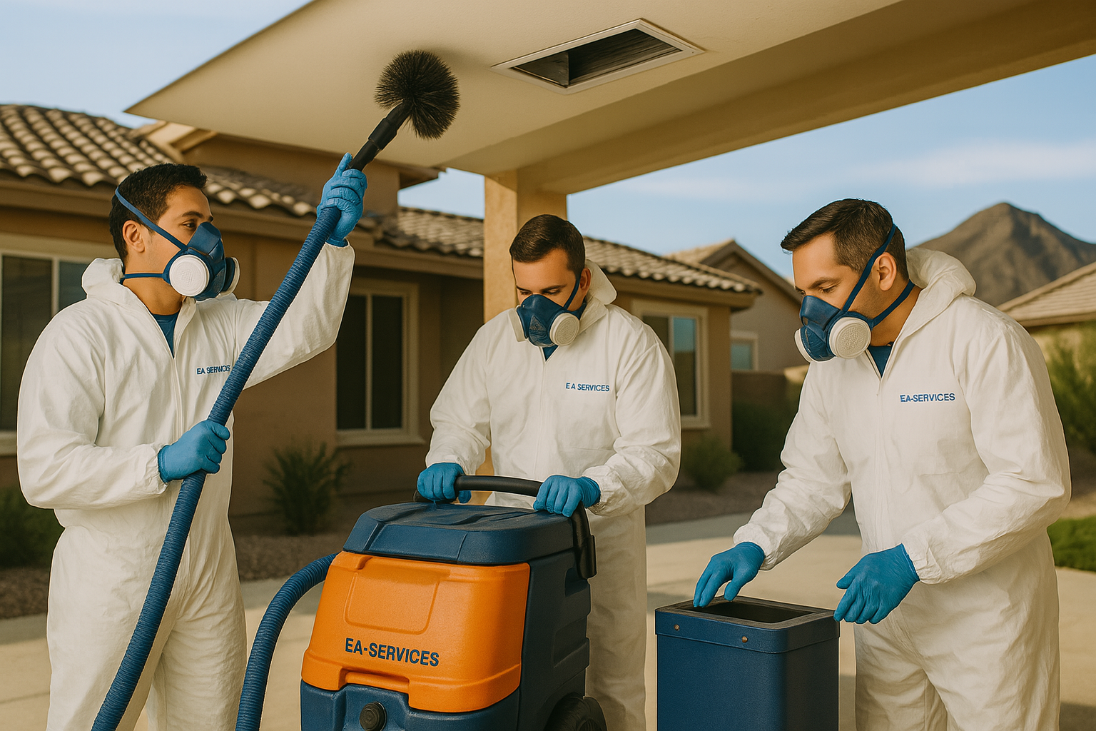Professional air duct cleaning service in Gilbert, Arizona